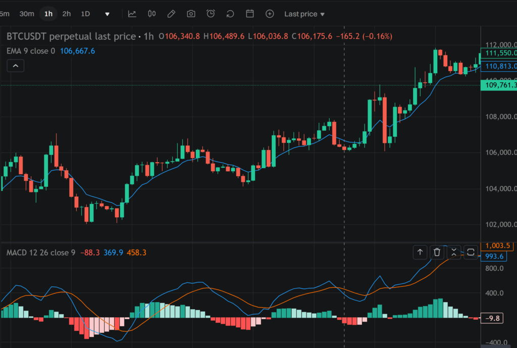 직장인 투자전략 (MACD, EMA, 추세선)