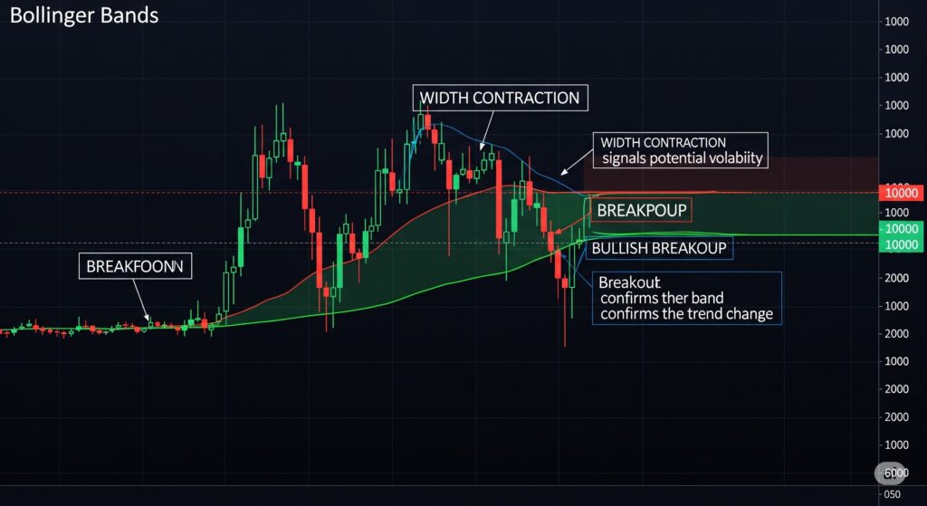 볼린저밴드 고급 활용법 (폭수축, 브레이크아웃, 실전적용)