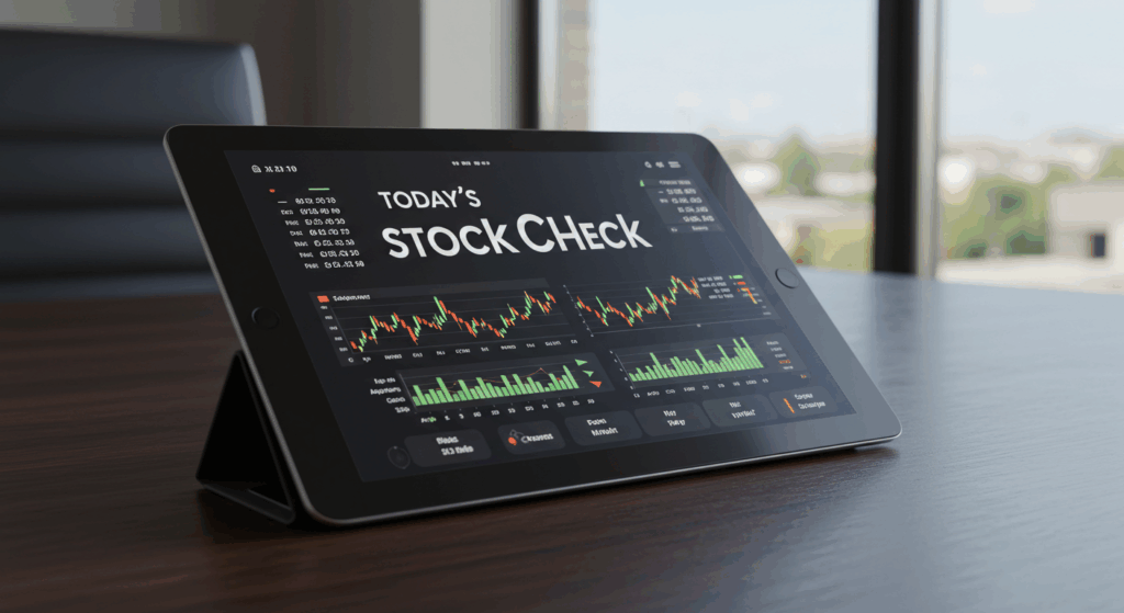 오늘의 주식 조회