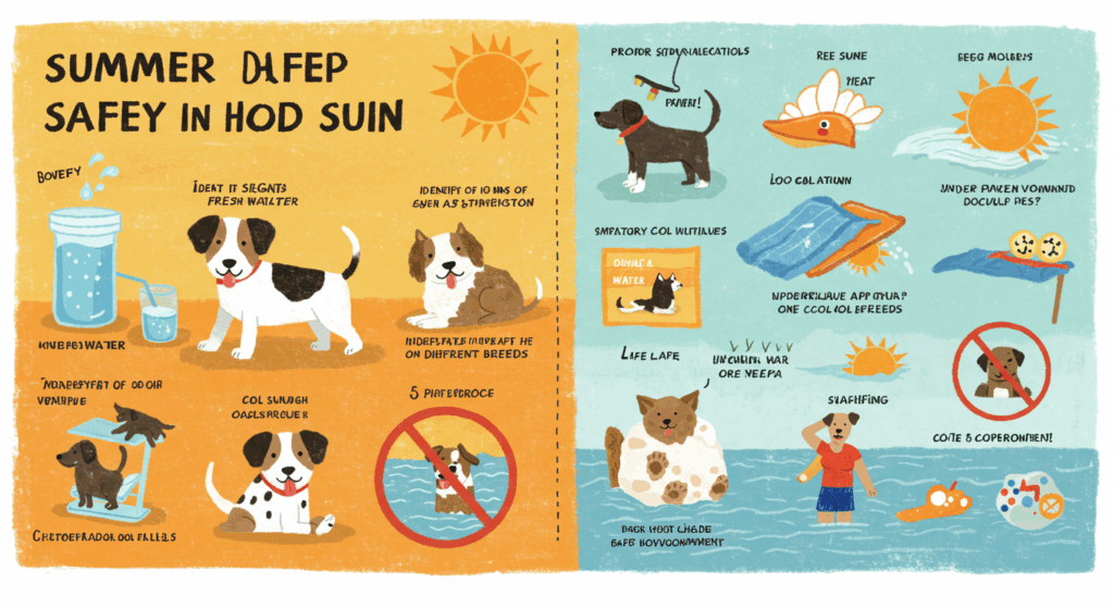 햇살 가득한 여름, 우리 반려견 안전하게 지키는 방법