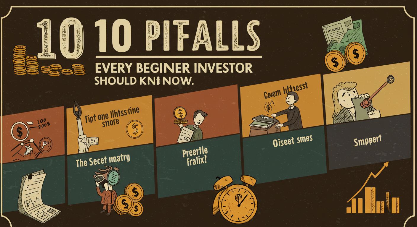 초보 투자자라면 꼭 알아야 할 10가지 함정: 똑똑하게 투자하고 손실은 줄이는 비법! 3 초보 투자자라면 꼭 알아야 할 10가지 함정: 똑똑하게 투자하고 손실은 줄이는 비법! 3