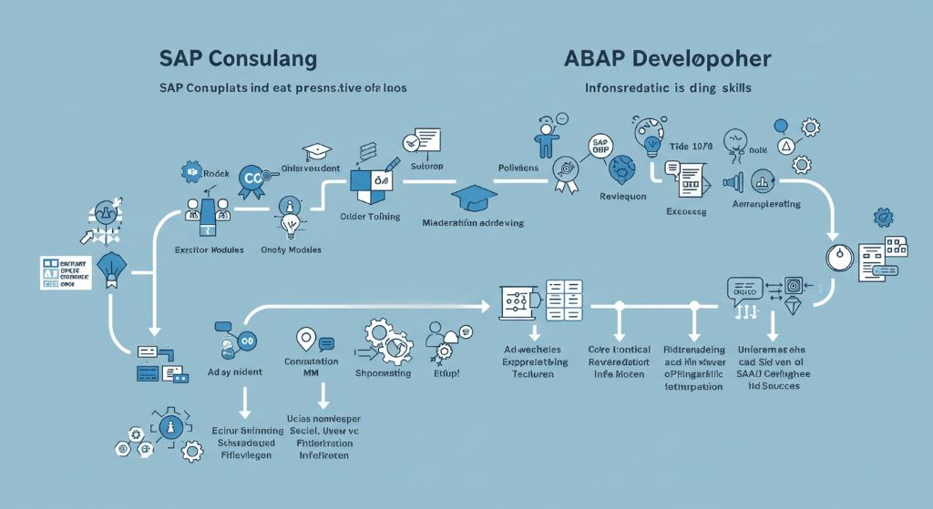 SAP 컨설턴트 로드맵: 모듈별 전문성을 쌓아가는 길, ABAP 개발자 로드맵: 기술 전문성을 키워가는 길 1