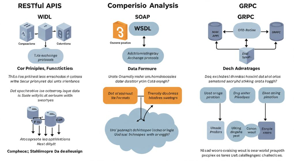 복잡한 데이터 연계, 이제 고민 끝! RESTful API, WSDL, SOAP, gRPC 완벽 해부 및 비교 분석