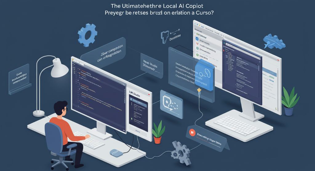 로컬 AI 코파일럿의 궁극기: LM Studio와 Cursor 연동, 무료 사용량 제한 없이!