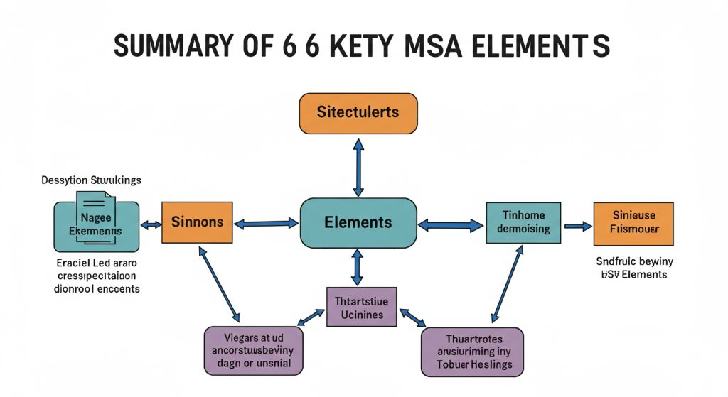 MSA 요소 6가지 핵심 정리