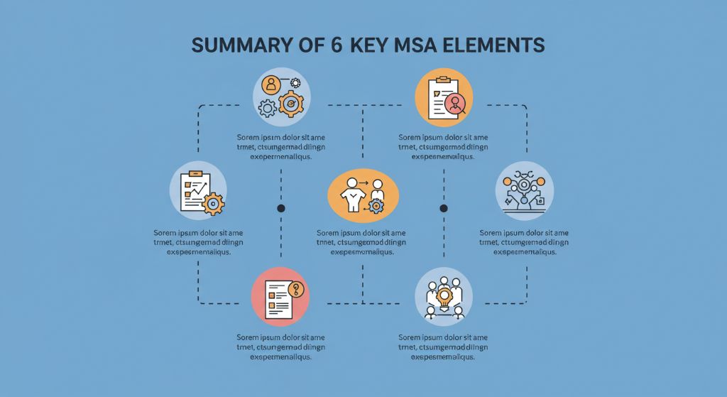 MSA 요소 6가지 핵심 정리