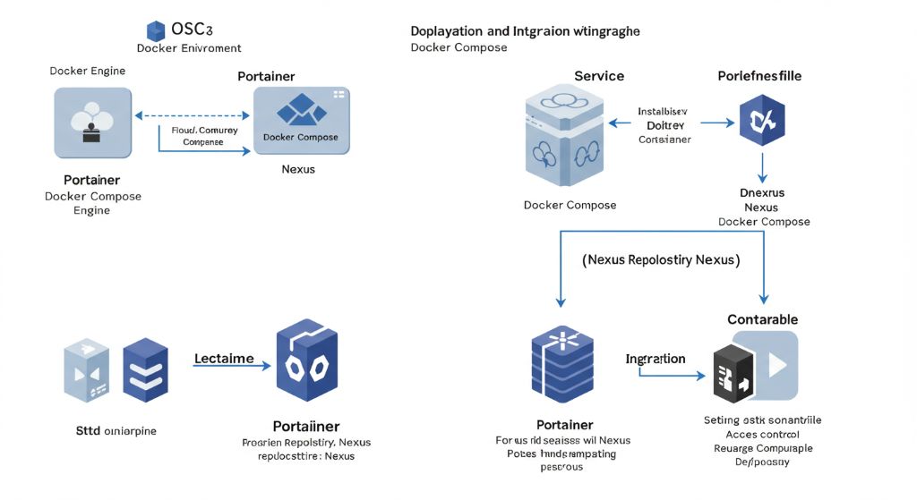 Docker Compose와 Portainer로 Portainer 설치하고 Nexus 서비스 구현하기