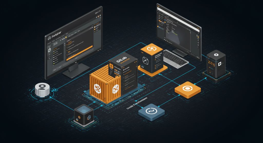 Portainer를 사용하여 Docker로 GitLab 실행하기 🚀