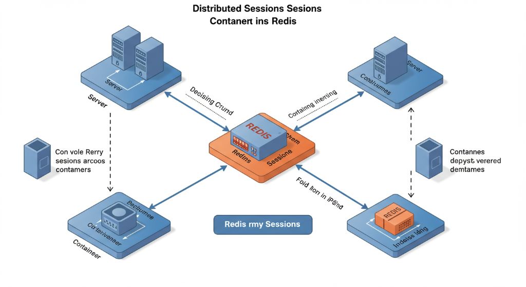 Redis를 사용하여 컨테이너(서버 간) 세션을 공유하기