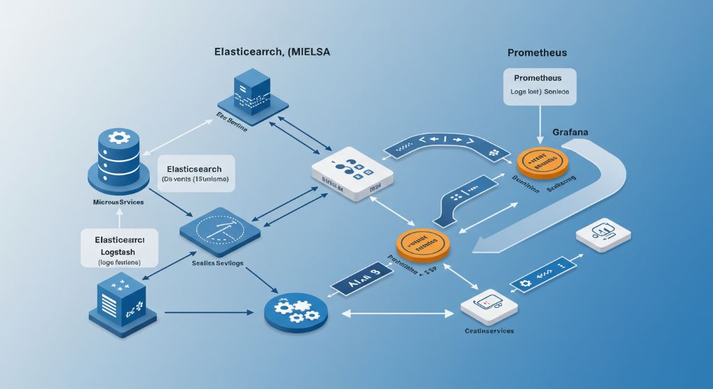 MSA에서 ELK와 Prometheus, Grafana를 비교