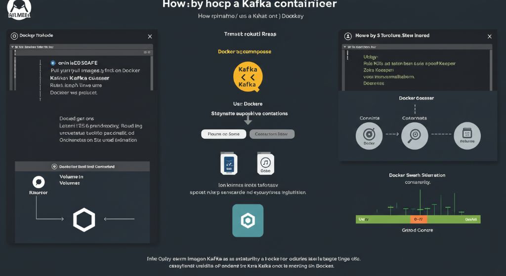Kafka를 Docker 컨테이너로 실행하는 일반적인 방법
