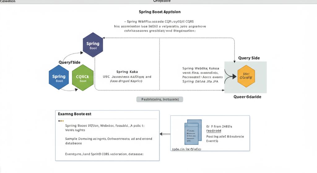CQRS (Command Query Responsibility Segregation) 패턴을 Kafka와 함께 Java (Spring Boot 기반)로 구현하는 샘플
