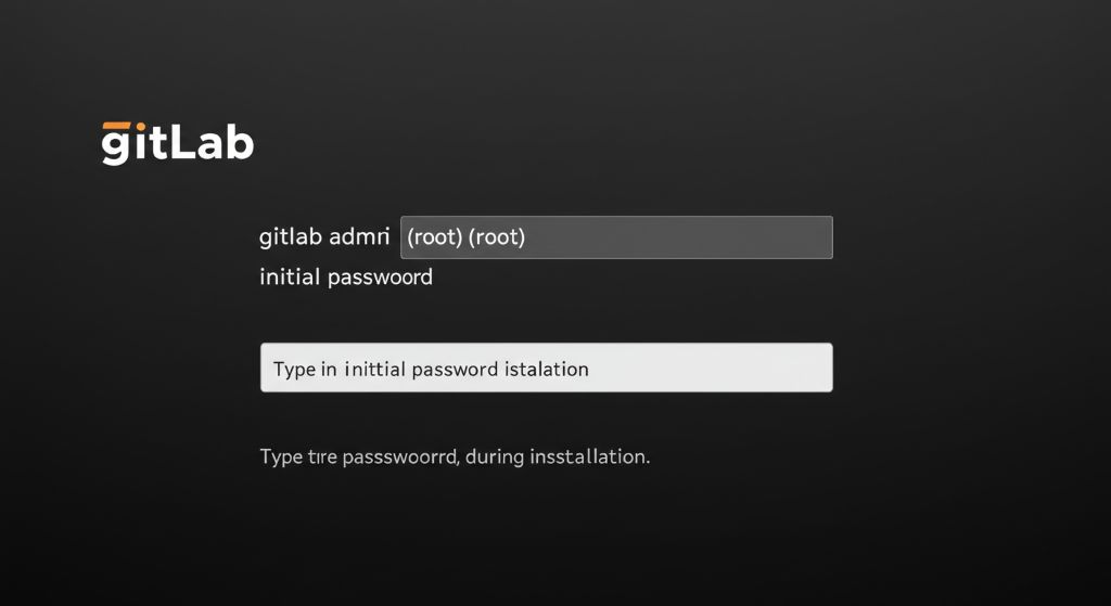 gitlab admin(root) 초기 비밀번호
