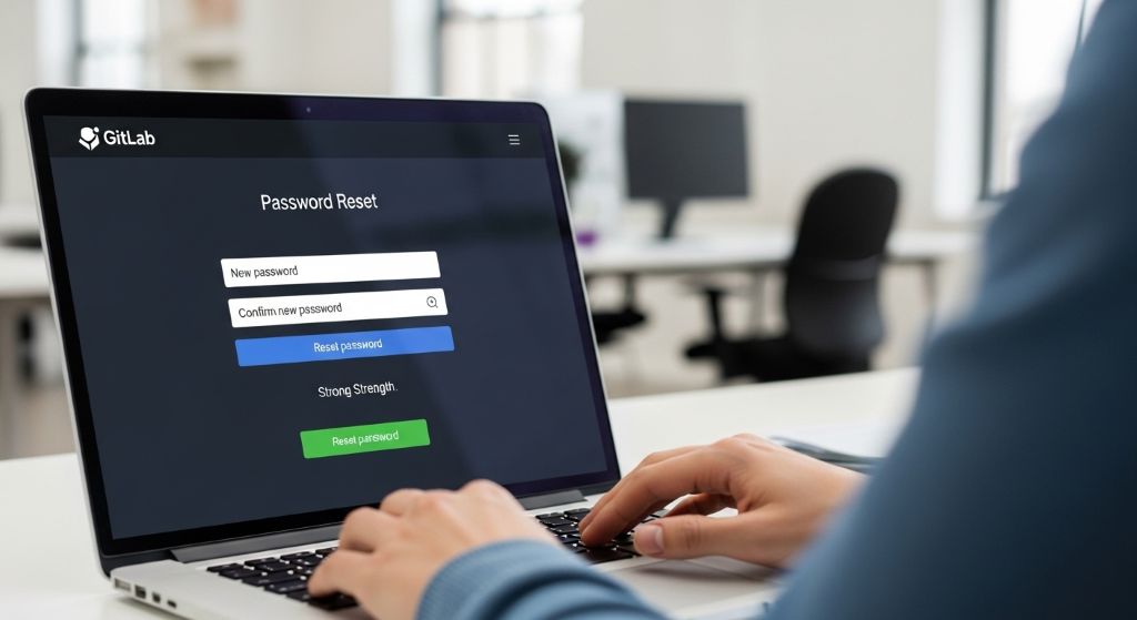 gitlab 사용자 비밀번호 초기화