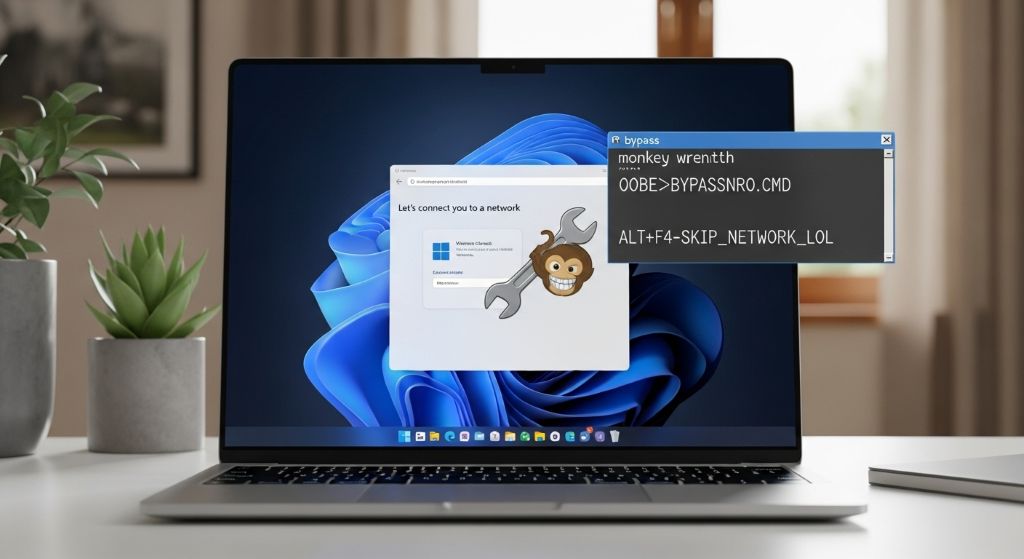 Windows 11 로컬 계정 우회 설치 방법