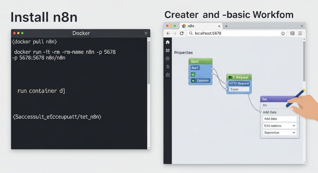 n8n Docker 설치 및 워크플로우 생성 단계별 가이드