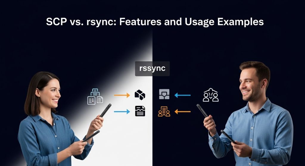 SCP와 rsync의 특장점 비교 및 사용 예제