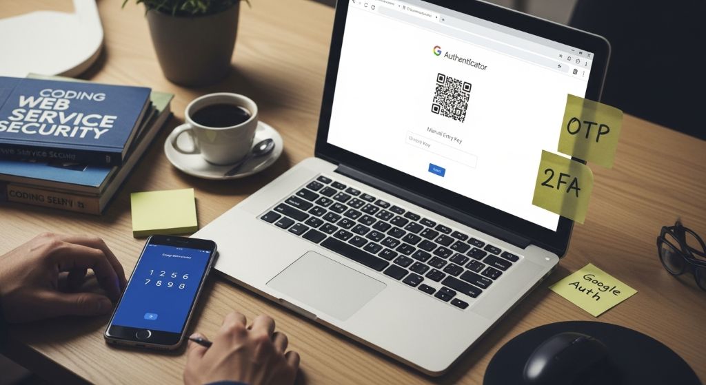 웹서비스구축시 구글 OTP인증을 사용방법
