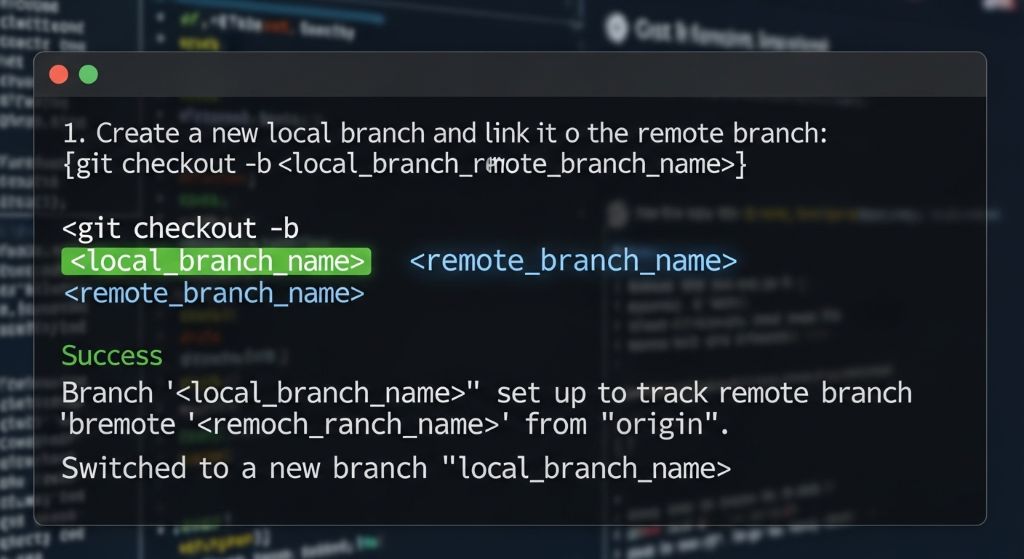 Git에서 원격 저장소(branch)를 로컬로 가져오는 방법