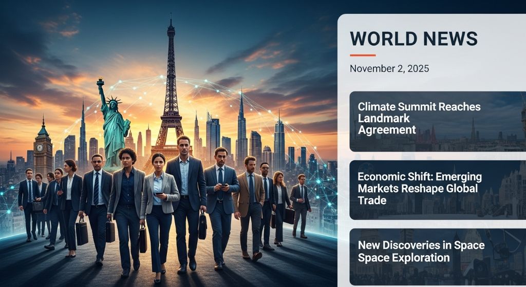 세계 주요 뉴스 (2025년 11월 2일)