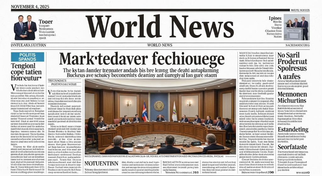 세계 주요 뉴스 (2025년 11월 4일) 2 세계 주요 뉴스 (2025년 11월 4일)