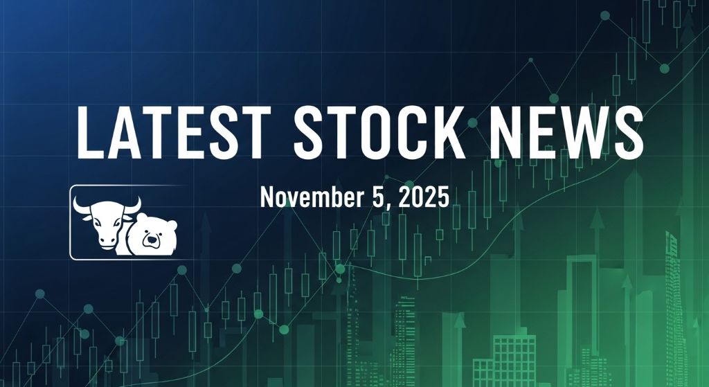 최신 주식 뉴스 (2025년 11월 5일) 2 최신 주식 뉴스 (2025년 11월 5일)