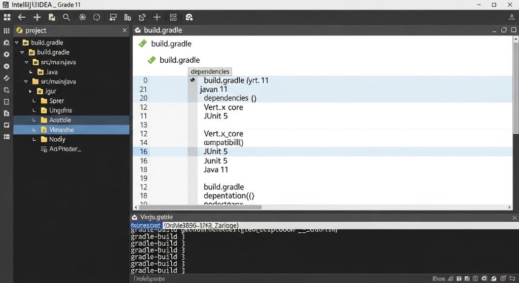 Java 11 버전으로 Vert.x Gradle 프로젝트를 생성하는 방법