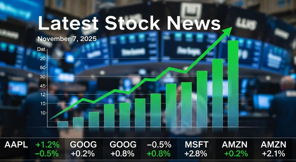 최신 주식 뉴스 (2025년 11월 7일)