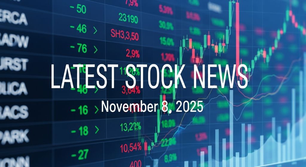 최신 주식 뉴스 (2025년 11월 8일)