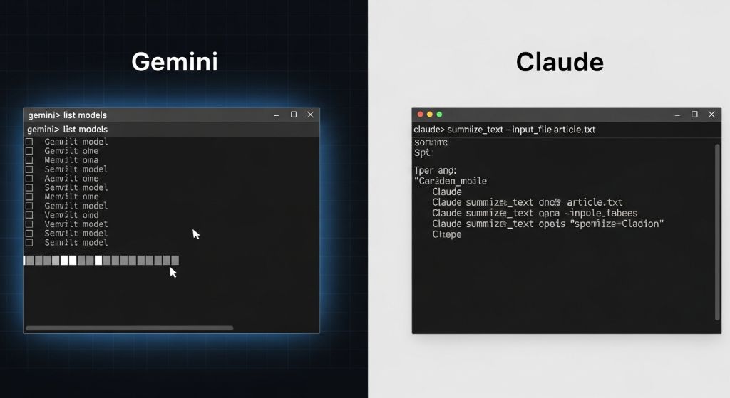 gemini cli vs claude cli 비교분석