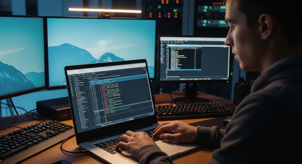 로컬 서버의 서비스 포트를 확인방법