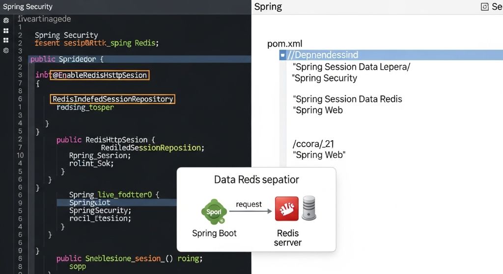 스프링 시큐리티에서 Redis를 이용해 세션을 공유하는 방법