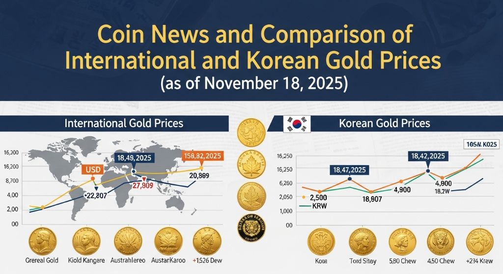 코인 뉴스 및 국제 금 시세와 한국 금 시세 비교 (2025년 11월 18일 기준) 2 코인 뉴스 및 국제 금 시세와 한국 금 시세 비교 (2025년 11월 18일 기준)