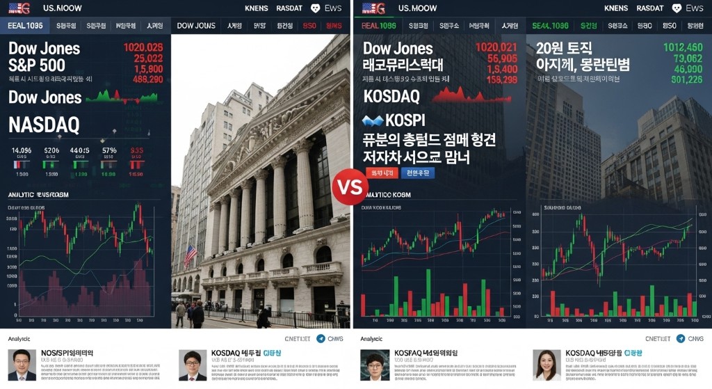 미국 주식 뉴스 vs. 한국 주식 뉴스 비교 (US vs. KOR Stock Market News) 2 미국 주식 뉴스 vs. 한국 주식 뉴스 비교 (US vs. KOR Stock Market News)