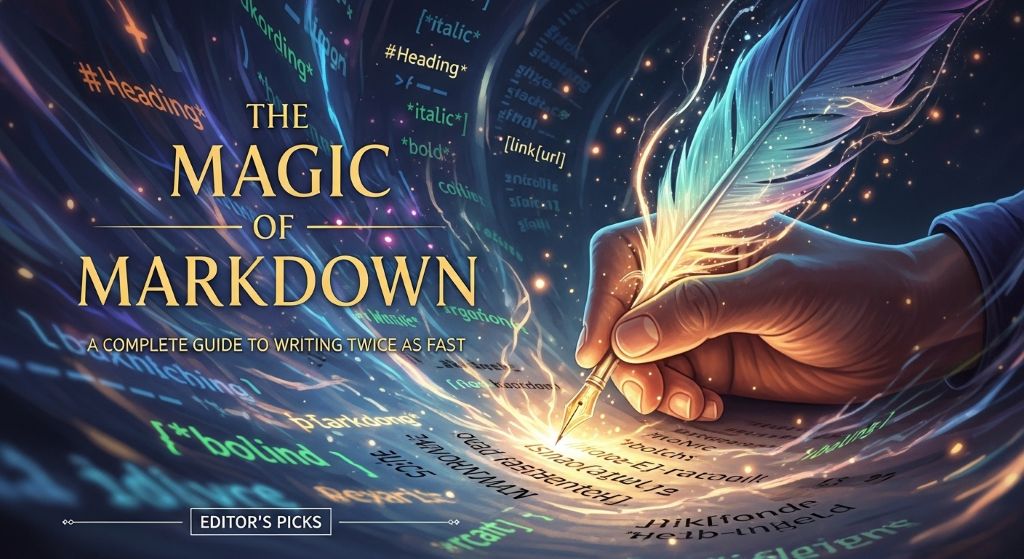 글쓰기가 2배 빨라지는 마법, 마크다운 사용법 완벽 가이드 (ft. 에디터 추천)