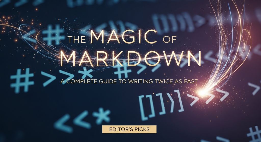 글쓰기가 2배 빨라지는 마법, 마크다운 사용법 완벽 가이드 (ft. 에디터 추천)