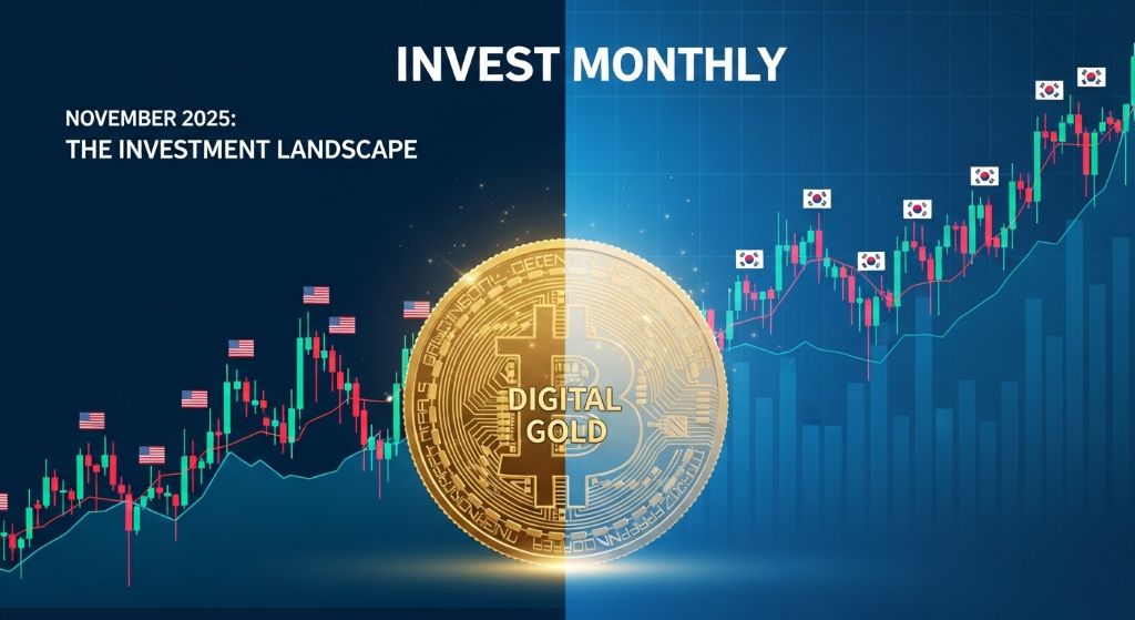 2025년 11월, 투자 지형도: 미국주식 vs 한국주식, 그리고 디지털 금의 시대