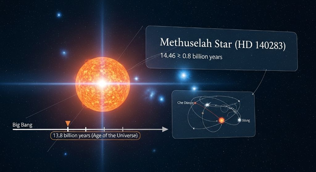 우주보다 나이가 많은 별이 있다? '무드셀라 별'의 미스터리와 진실
