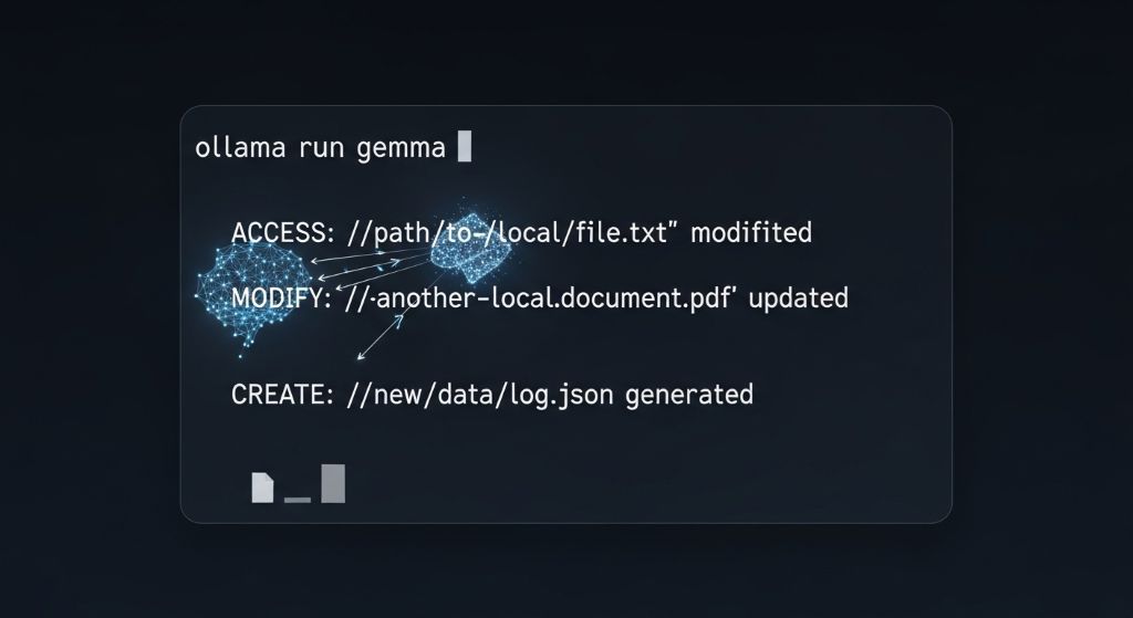 ollama의 gemma를 실행하여 로컬 파일을 수정하기 2 ollama의 gemma를 실행하여 로컬 파일을 수정하기