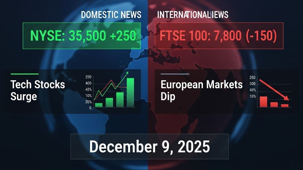 오늘 기준 국내외 주식 뉴스 (2025년 12월 9일 기준)