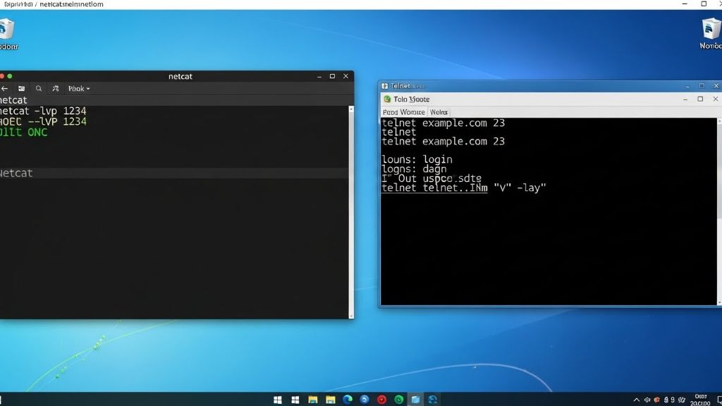 리눅스의 nc(netcat)와 윈도우에서 많이 쓰던 telnet 2 리눅스의 nc(netcat)와 윈도우에서 많이 쓰던 telnet