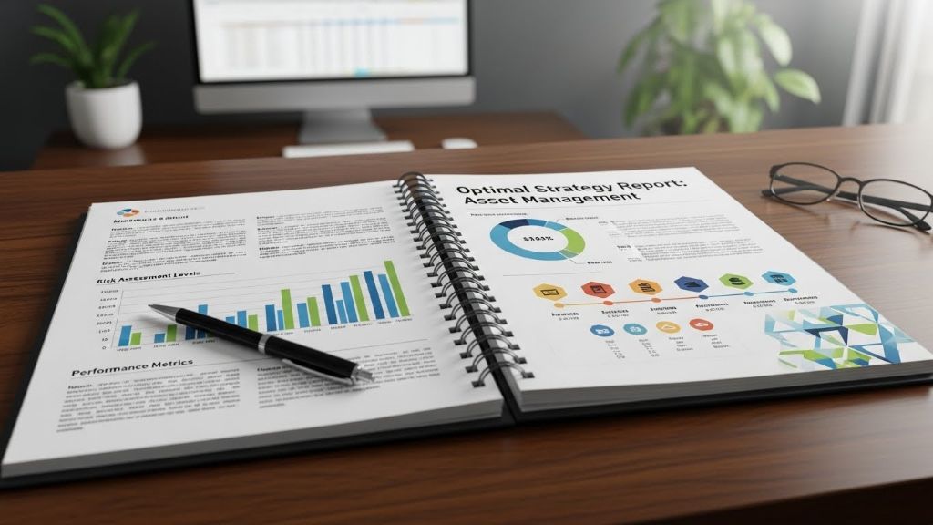 자산 운용을 위한 최적의 전략 보고서를 작성