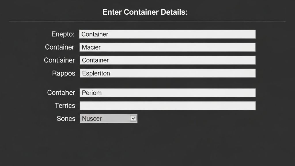 portainer에서 image 실행하는 방법