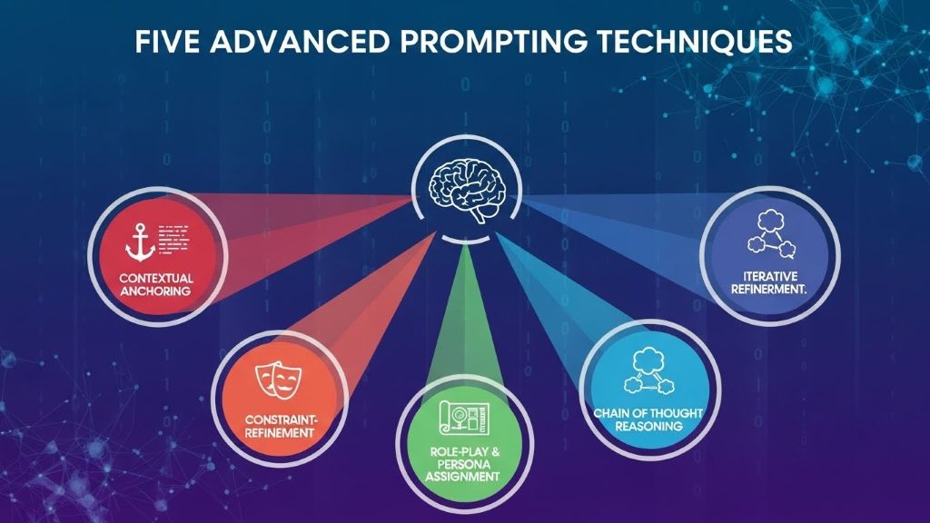 최신 고성능 AI(GPT-5, Gemini 2.5 등)의 잠재력을 100% 끌어낼 수 있는 5가지 고급 프롬프트 기법