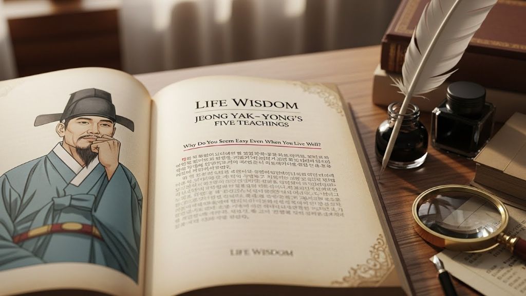 [삶의 지혜] 그대는 왜 착하게 살고도 만만해 보이는가? (정약용의 5가지 가르침)