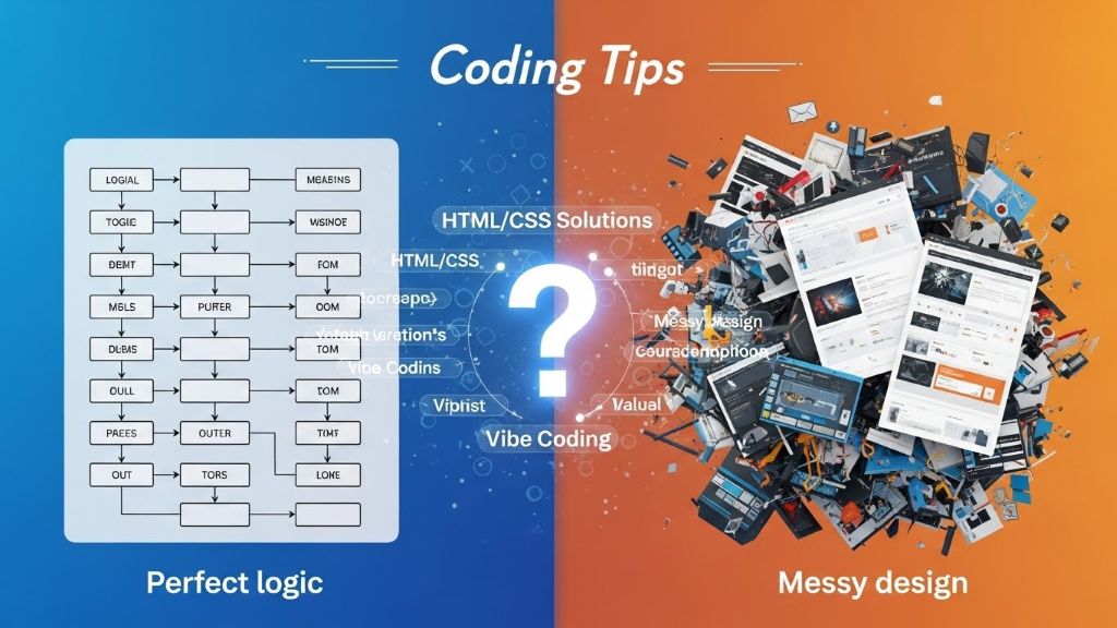 [코딩 꿀팁] 바이브코딩? 로직은 완벽한데 디자인이 엉망이라면? (HTML/CSS 해결법 총정리)