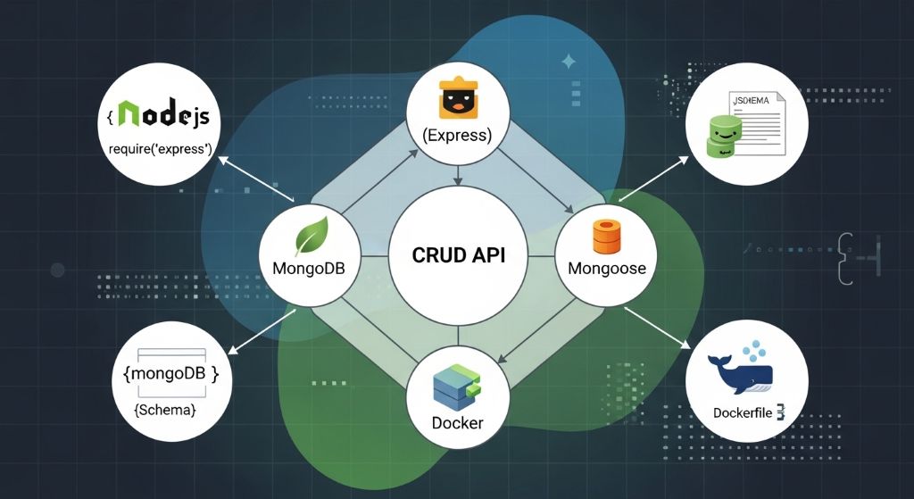 Node.js (Express) 와 Mongoose를 사용하여 MongoDB를 Docker로 띄우고 CRUD API를 구축