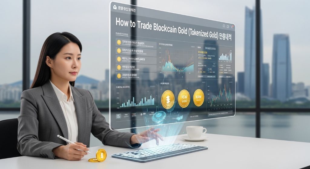 국내에서 ‘블록체인 금(토큰화 금)’을 거래하는 방법