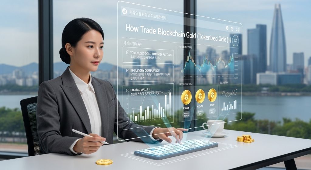 국내에서 ‘블록체인 금(토큰화 금)’을 거래하는 방법