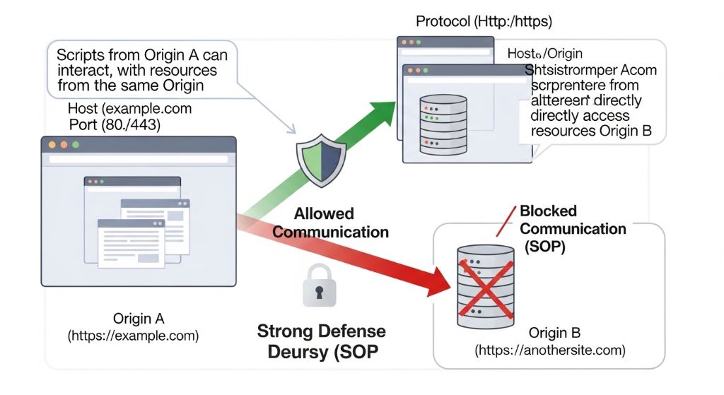 웹 보안의 든든한 방어막, SOP(동일 출처 정책) 이해하기
